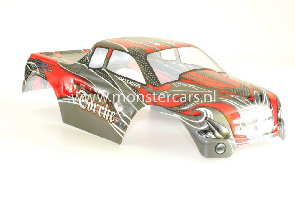 Casing Truck Red Carbon